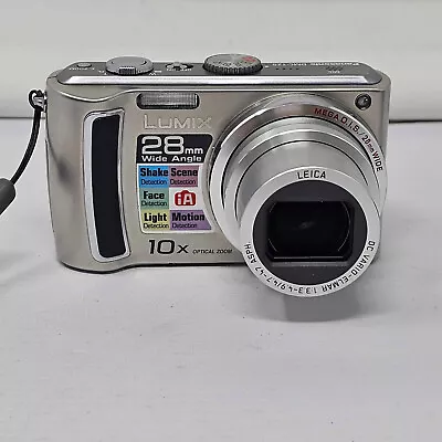 Panasonic Lumix Camera DMC-TZ5 28MM WIde Angle Leica 10X Optical Zoom Tested • £29.99