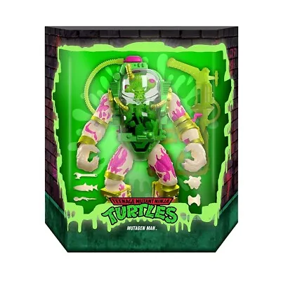 SUPER7 TMNT Ninja Turtles Ultimates Glow In The Dark Mutagen Man 7  Figure MIB • $11.99