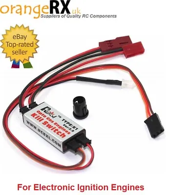 RCEXL V2.0 Optical RC Kill Switch For Gas & Petrol Engines Electronic Ignition • $38.30