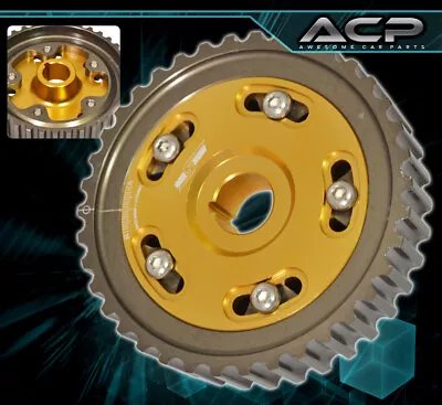 For D-Series D15 D16 SOHC Engine Adjustable Camshaft Camgear Wheel Upgrade Gold • $30.99