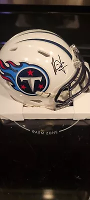 Vince Young Tennessee Titans Autographed Mini Helmet. • $75