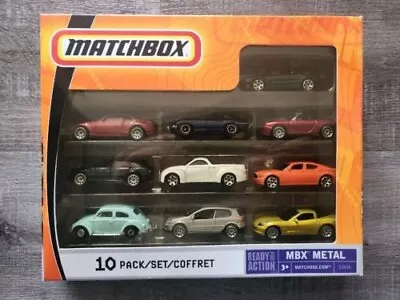 Matchbox 2006 MBX Metal 10 Pack With Exclusives - New In Package L2616 • $17.50