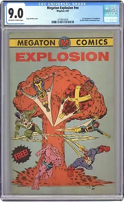 Megaton Comics Explosion #1 CGC 9.0 1987 3719413019 1st Liefeld's Youngblood • $150