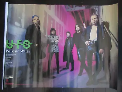 UFO Walk On Water Japan Promo Poster In 1995 Michael Schenker Phil Mog MSG Group • $79.99