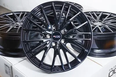 18  Wheels Rims Black Honda Accord Civic Mustang Camry Lexus IS250 IS300 GS300 • $854