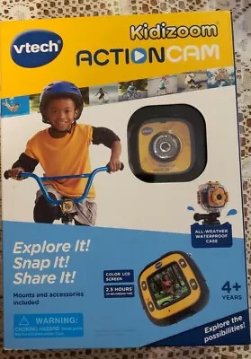 Vtech Kidizoom ActionCam/Camera Color LCD Screen Waterproof Sport New Sealed • $16.95