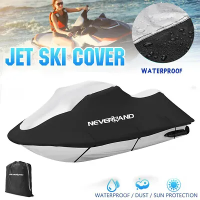 $49.99 • Buy 120-135  Waterproof Marine Jet Ski Cover UV Protect Fits Yamaha Sea-Doo Kawasaki