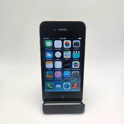 Apple IPhone 4 A1332 Smartphone (AT&T) - 16GB Black #1239 • $28.99