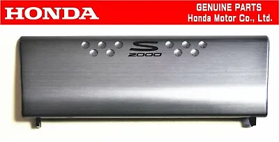 HONDA GENUINE S2000 AP1/AP2 Dark Silver Radio Lid Cover Trim Stereo OEM • $34