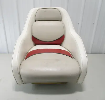 1995 Bayliner Capri Marine Boat Captains Chair Seat 24  W X 23  H • $150