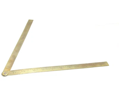 $39.99 • Buy VERY NICE J RABONE & SON # 1243 BRASS RULE T8704