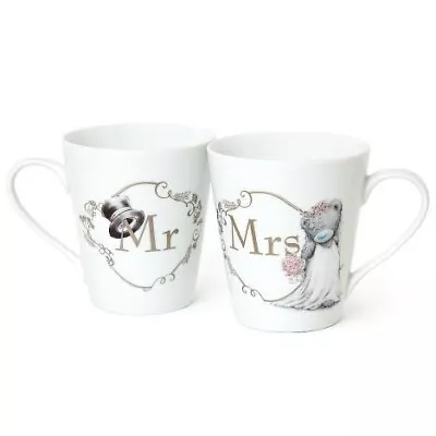 Tatty Teddy Me To You Double Mug Set - Mr & Mrs Wedding • $28.57