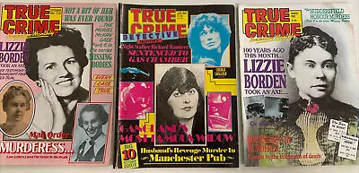 £7 • Buy 3 Vintage - True Crime Detective Magazines - 1990-92 - Official Police Files