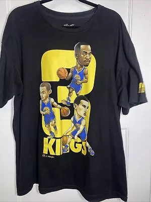 Illest Mens XL Shirt Stephen Curry Klay Thompson Draymond Green 3 Kings • $28.99