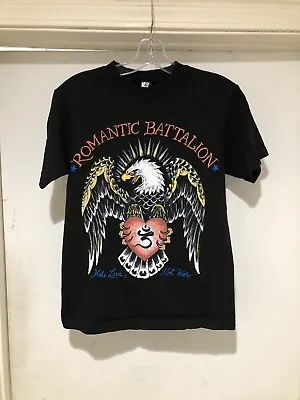 Ed Hardy’s Tattoo City San Francisco T Shirt S Tattoo Shop Romantic Battalion • $85