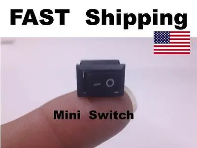 1x - Mini Small Switch -  250V AC 3A ---- 125V AC 6A ---- On Off --- 12v DC 5A • $6.99