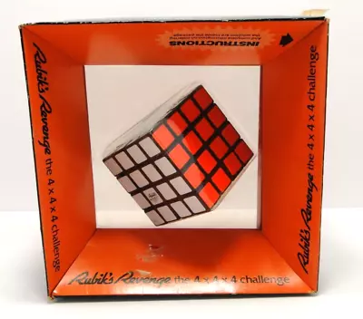 Vintage Ideal Rubik's Cube Rubik's Revenge 4X4X4 Puzzle No. 2183-2 MIP 1982 • $19.99