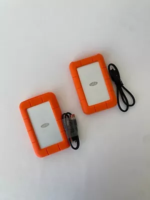 Not Working LOT Of LaCie Rugged Drives AS-IS No Returns 9000633 + 9000489 • $9.99