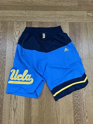 2015 Adidas UCLA Bruins Basketball Shorts Small PAC 12 MARCH MADNESS Pockets • $17.99