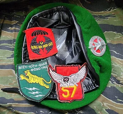 Group 68 LLDB Special Service ARVN South Vietnam Special Forces Beret Set • $20.88