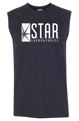 Star Labs  SLEEVELESS T-shirt - SM To 3XL - Star Laboratories Flash • $15.95