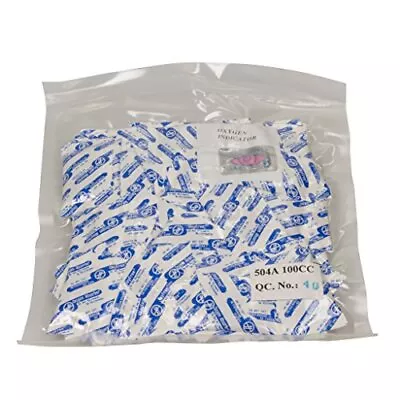 $9.94 • Buy 100Cc Oxygen Absorbers For Long Term Food Storage White And Blue Pack Of 100