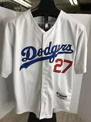 Authentic Collection Majestic Size 48 LA Dodgers Kemp #27 MLB Jersey White GUC • $110