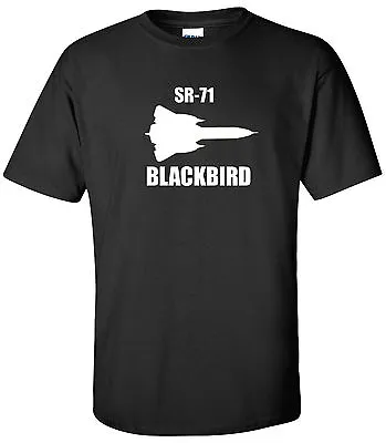 $14.99 • Buy SR-71 Blackbird T-Shirt USAF Air Force SR71 Fighter Jet Pilot Patriotic Shirt