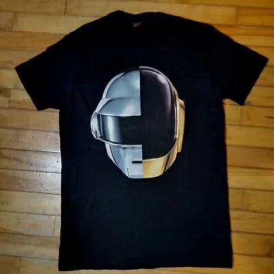 Daft Punk Random Access Memories 2014 Split Helmet  T Shirt Size Small UNWORN  • £84.75