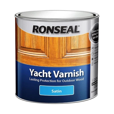 £34.99 • Buy Ronseal Yacht Varnish 1.0l Satin Clear