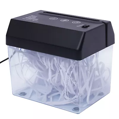 Paper Strip Cut Machine USB Electric Paper Shredder For Home Office Portable 3mm • $19