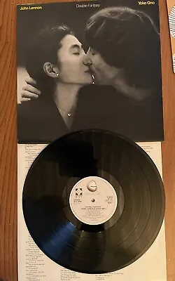 John Lennon & Yoko Ono – Double Fantasy - 1980 - 12  Vinyl Record - Exc (G) • £12