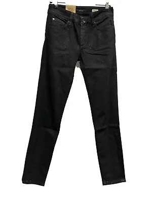 Jeans Salsas Women Size W28 L28 New Black • £48.60