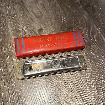 Harmonica Made In Germany By Hohner ( Marine Band) • $17