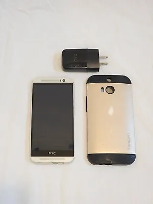 HTC One M8 - 32GB - Glacial Silver - Verizon • $20.40