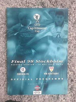 Chelsea V Stuttgart 1998 Ecwc Final • £7.99