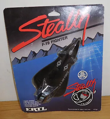 Ertl Force One Die-cast Metal Stealth F-19 Fighter Jet Aircraft U.s. Air Force • $26.95