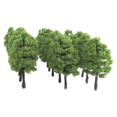 20X Model Trees Train Railroad Diorama Wargame Park Scenery HO/OO Scale 1:100 • £5.39