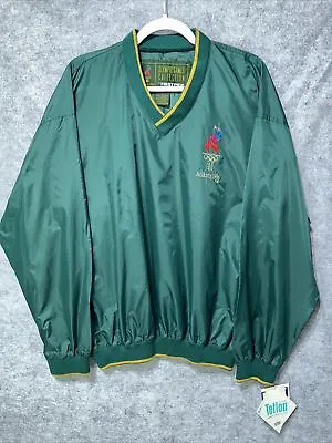 Atlanta 1996 Olympic FirstPick Mens Large Pullover Windbreaker Jacket Vintage • $79