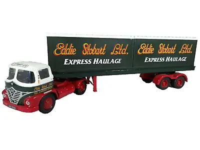 Corgi 1/50 14303 Eddie Stobart Foden S21 Artic Trailer + Containers Truck • £15.99