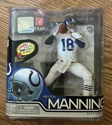 Peyton Manning McFarlane NFL Series 30 Variant New Figure In Pkg - Retro Colts • $24.99