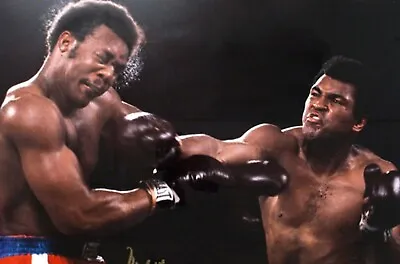 MUHAMMAD ALI  KO Punch GEORGE FORMAN Iconic Boxing Picture Photo Print 5  X 7  • $9.50