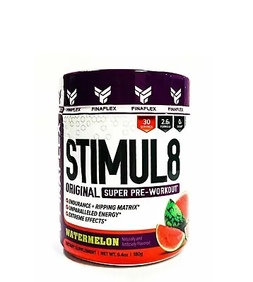 ---FinaFlex STIMUL8 PreWorkout /FRESH WATERMELON/ Build Muscle - 30 Servings--- • $22.27