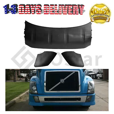 3PCS Bumper Air Flow Deflectors Fits 2018-2022 Volvo VNL Center & Left & Right • $236.58