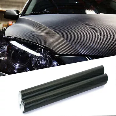 New 3D Carbon Fiber Matte Vinyl Film Car Auto Sheet Wrap Roll Sticker Decor • $4.06