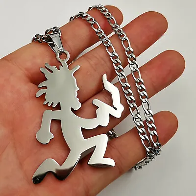 $10.99 • Buy Juggalo/Juggalette ICP HATCHETMAN Necklace Blunt Man Charms Pendant Necklace 24'