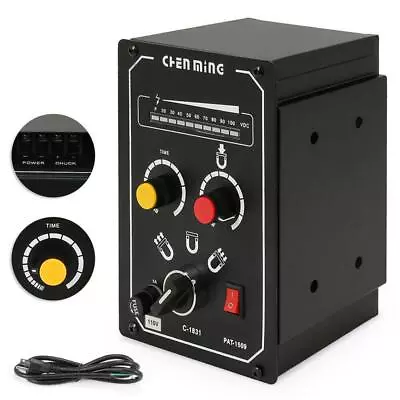 110V 5A Electro Magnetic Chuck Milling Grinding LED Display Controller Planer • $162.99