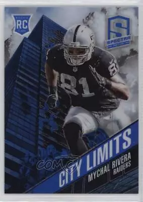 2013 Panini Spectra City Limits Blue /49 Mychal Rivera #98 Rookie RC • $1.55