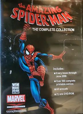 £54.11 • Buy The Amazing Spider-Man DVD-ROM - Complete Collection PC/Mac 560+ Issues Marvel
