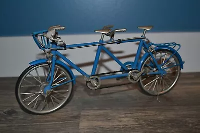 Vtg Salesman Model Miniature Metal Tandem Bicycle • $69.99